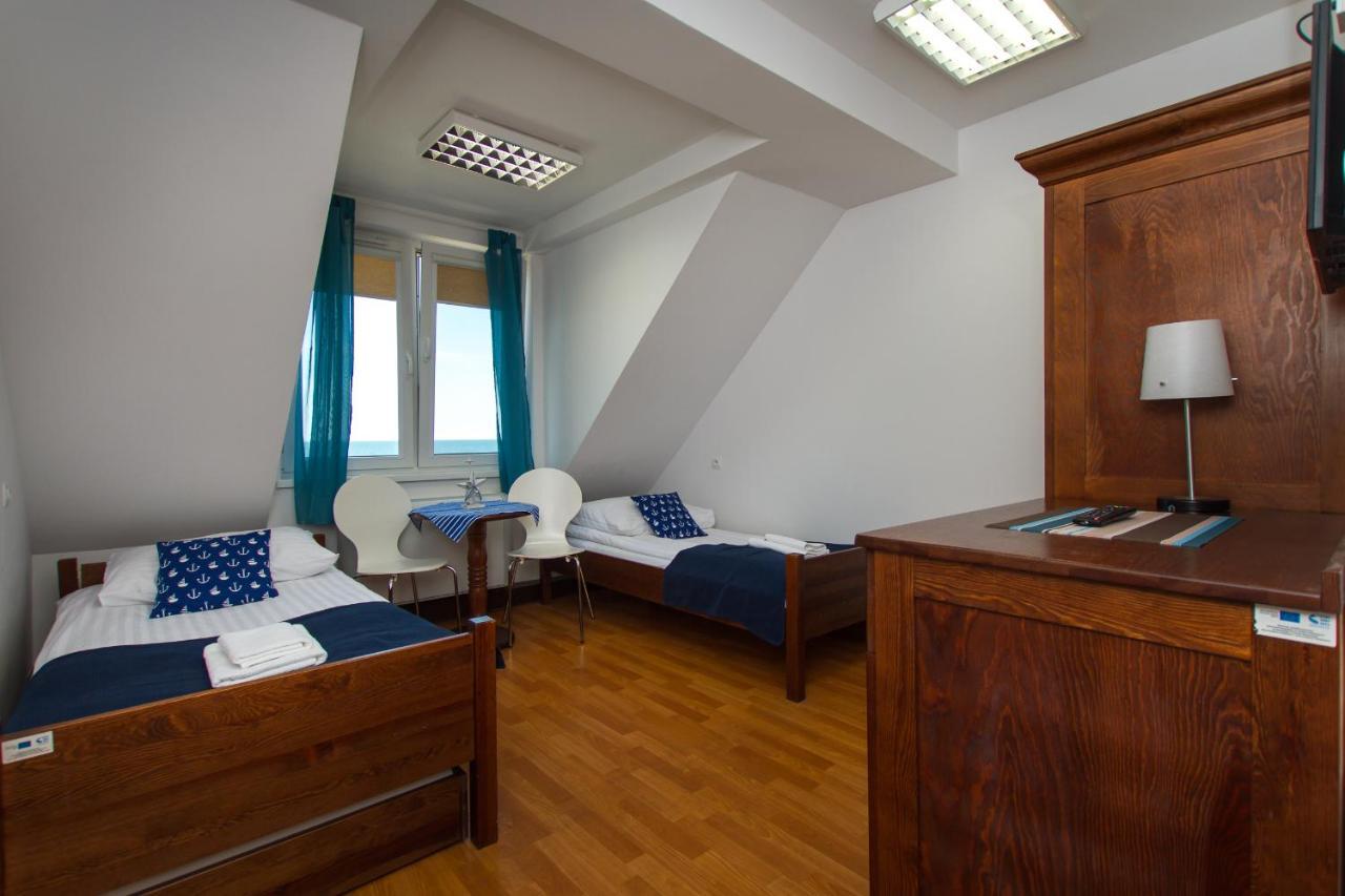 Dalba Pokoje Przy Samej Plazy Krynica Morska Exterior foto